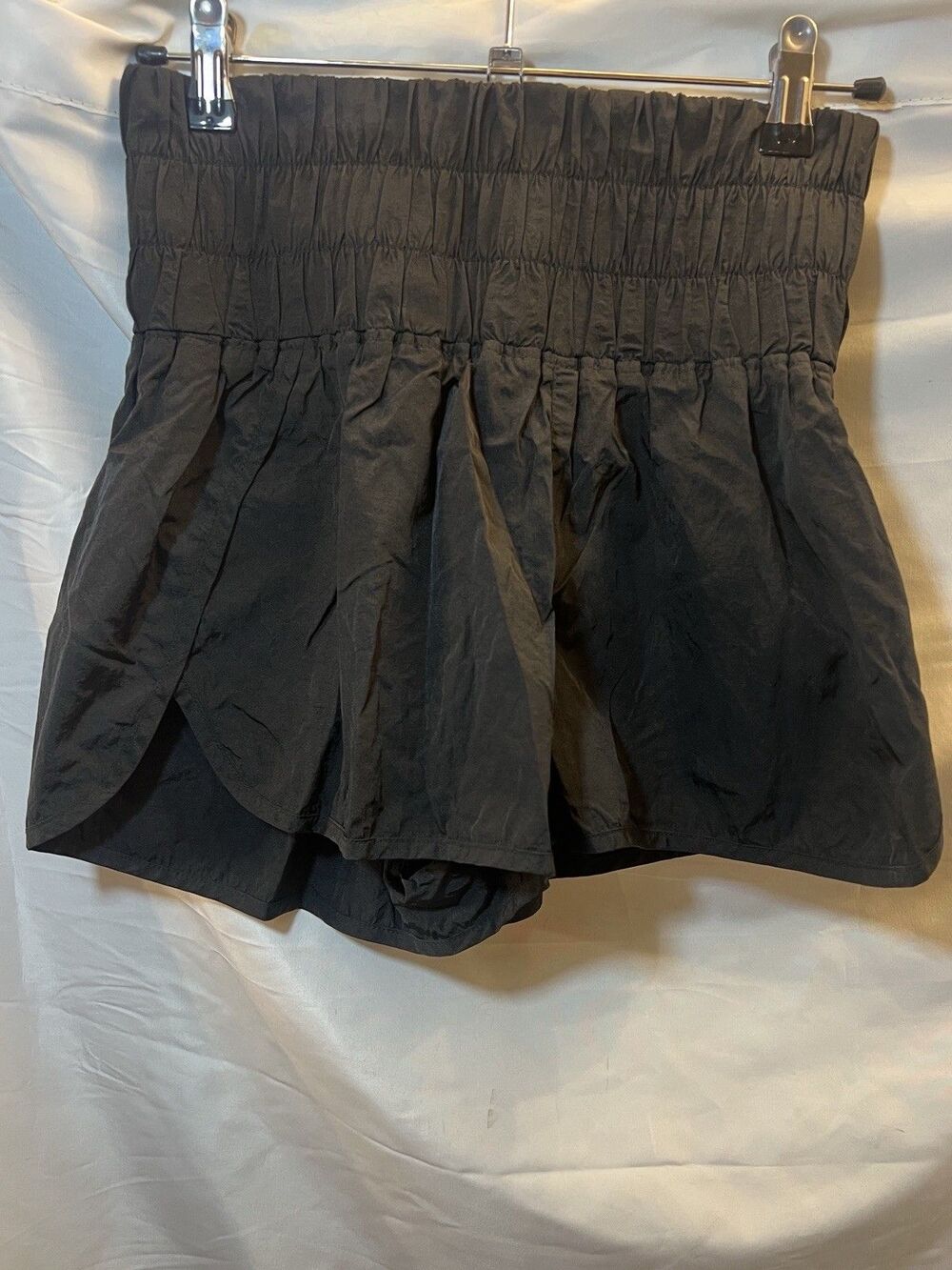 Free People FP Movement The Way Home High Rise Shorts Athletic Blk Running Small